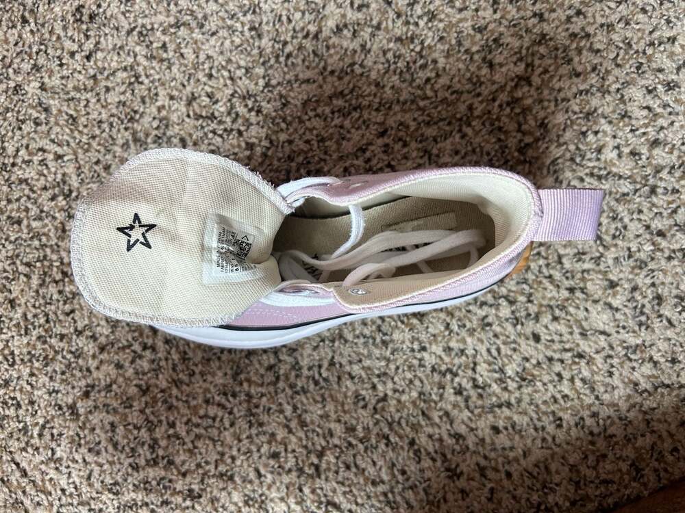 Converse Run Star Hike High Himalayan Salt Pink Platform Sneakers - Picture 7 of 7
